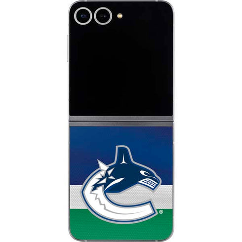 NHL Vancouver Canucks Jersey Galaxy Z Flip6 Skin